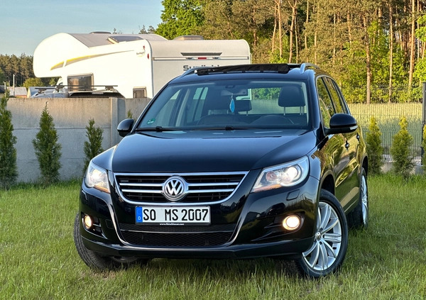 Volkswagen Tiguan cena 39900 przebieg: 219000, rok produkcji 2009 z Mrągowo małe 742